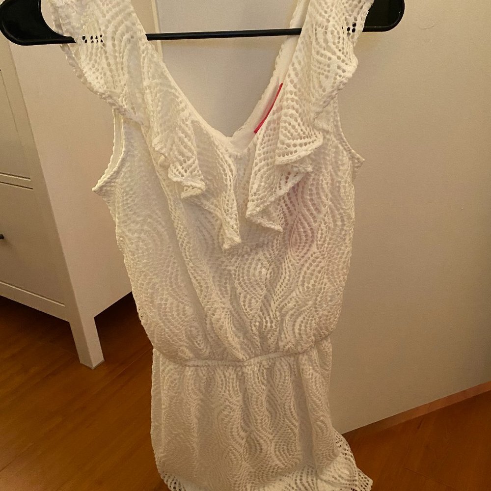 NWT Lilly Putlizer White Lace Romper